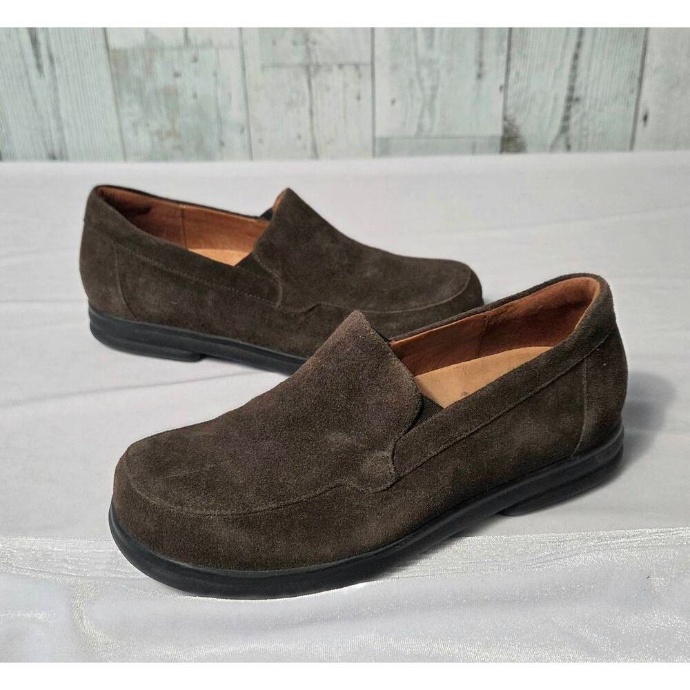 Footprints by Birkenstock Pavia Suede Loafers in Brown Sz. 36 / 5-6